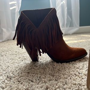 Jessica Simpson Fringe Bootie